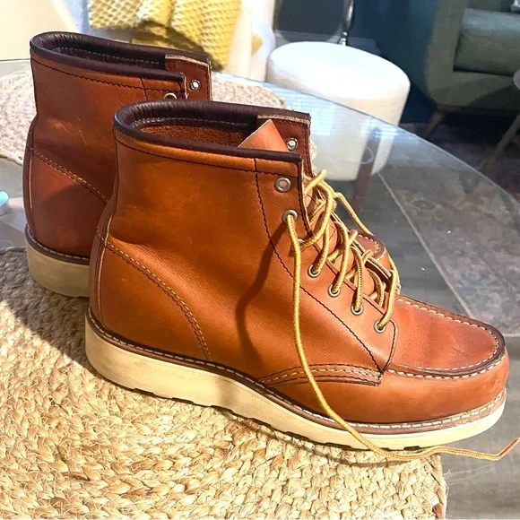 Red Wing Shoes Brown Ankle Boots